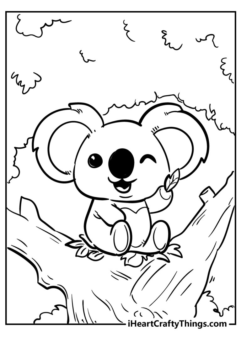 50 Cute Animals Coloring Pages 100 Free Printables 
