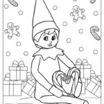 50 Elf Coloring Pages Free PDF PRintables 