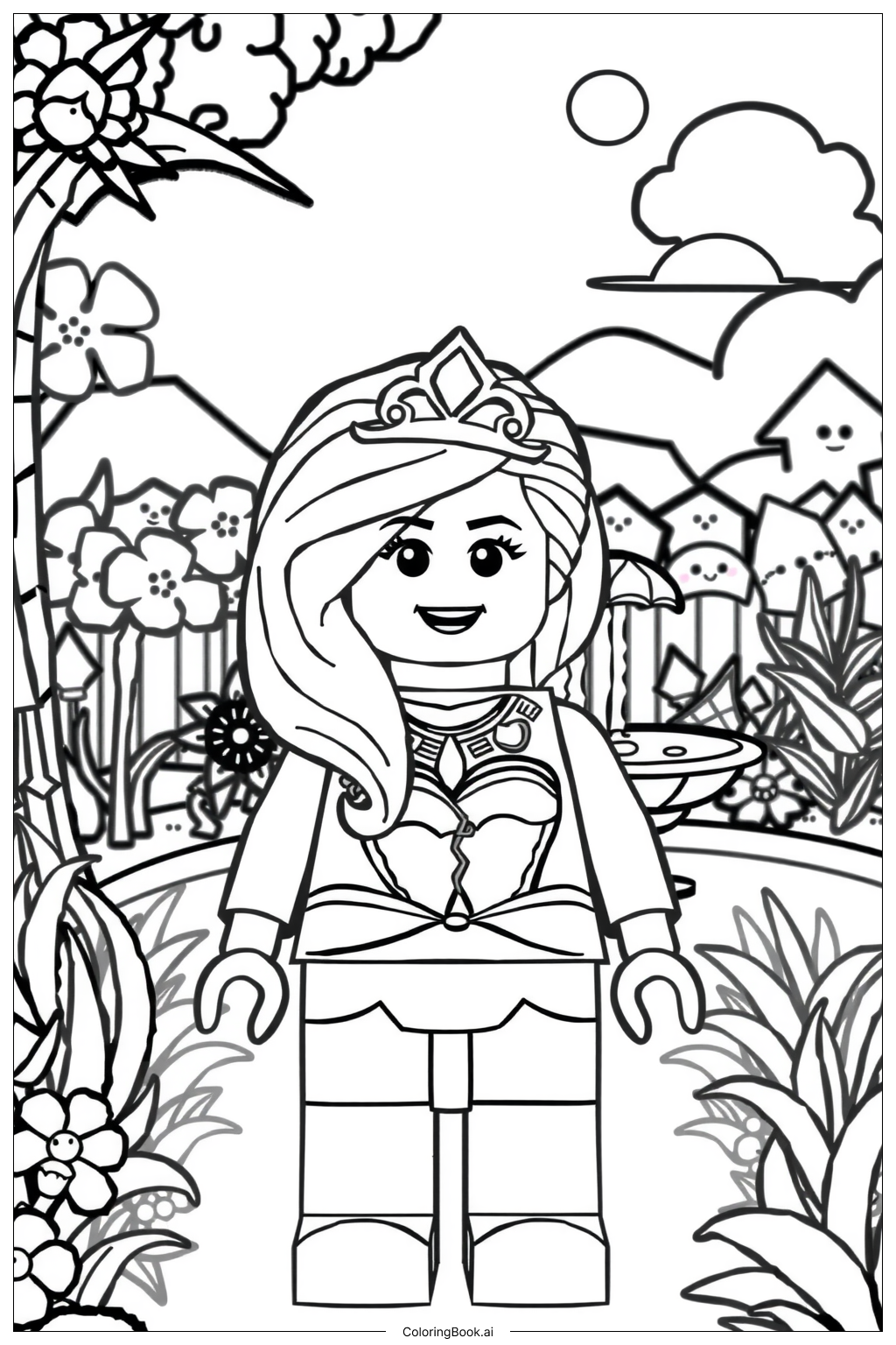 50 Lego Coloring Pages Free PDF PNG Printables 
