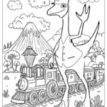500 Dinosaur Coloring Pages Free PDF To Print Woo Coloring