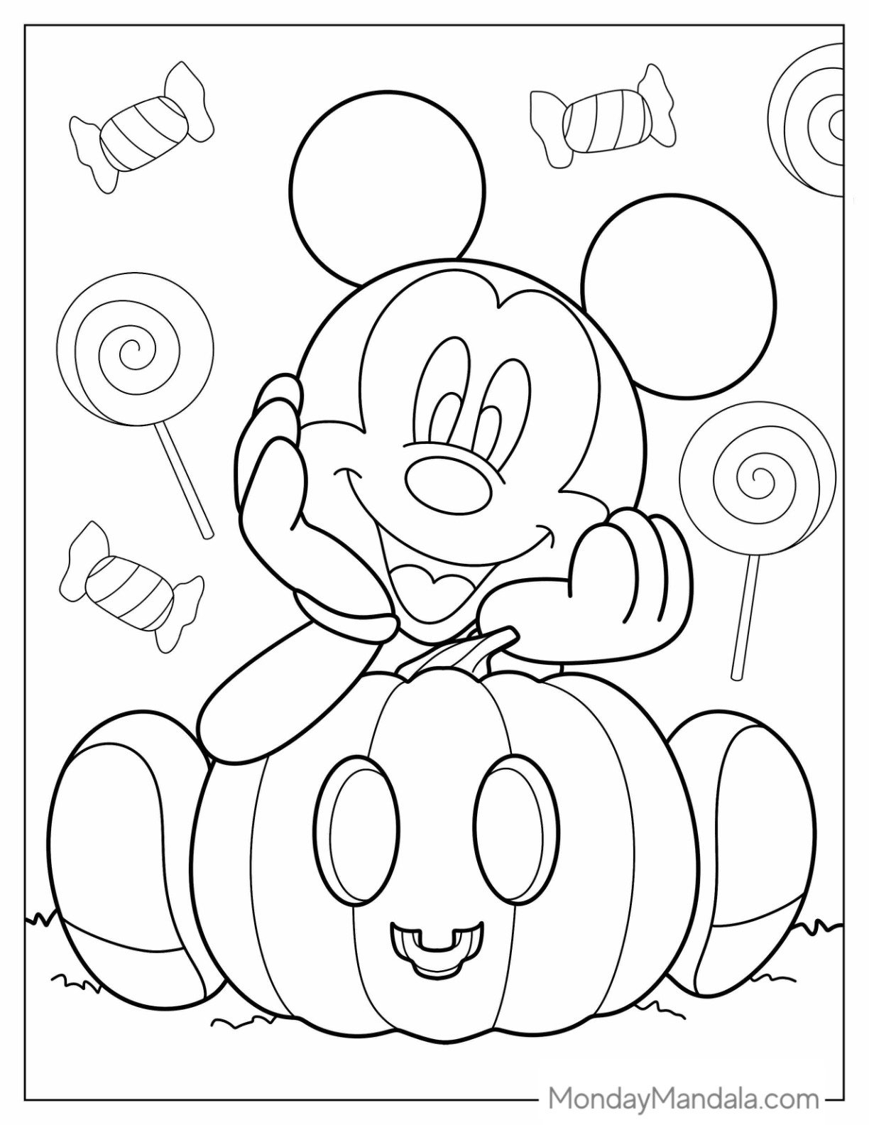 free pumpkin coloring pages