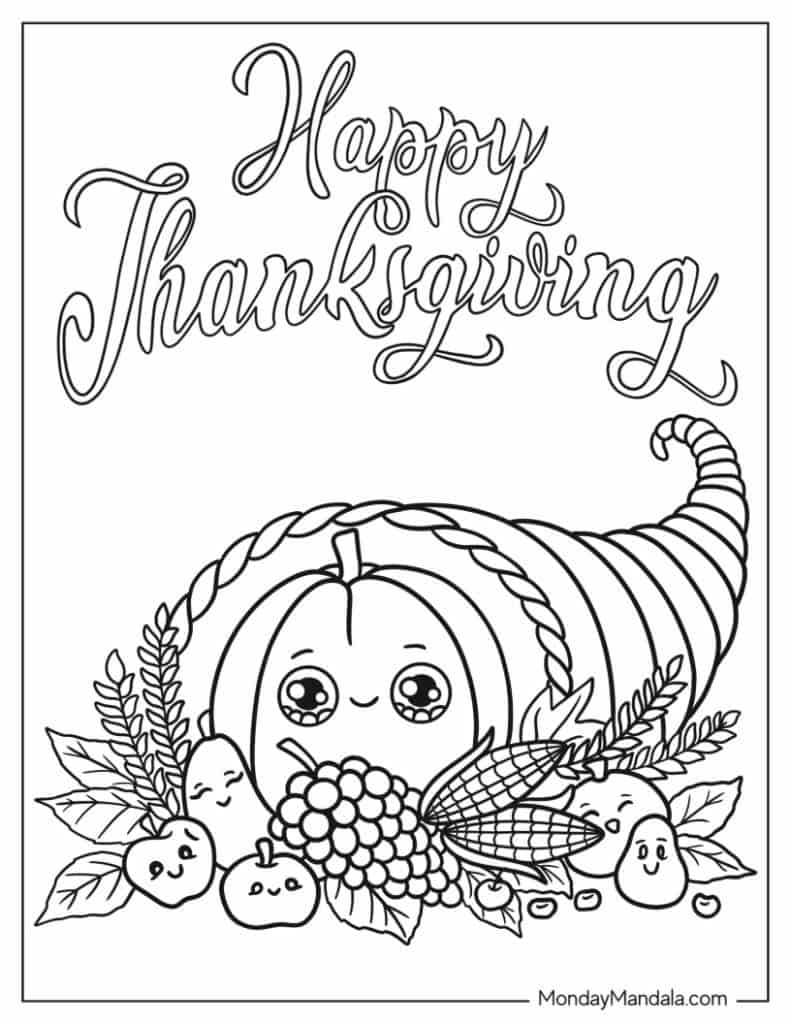 67 Thanksgiving Coloring Pages Free PDF Printables 67 Thanksgiving Coloring Pages Free PDF Printables