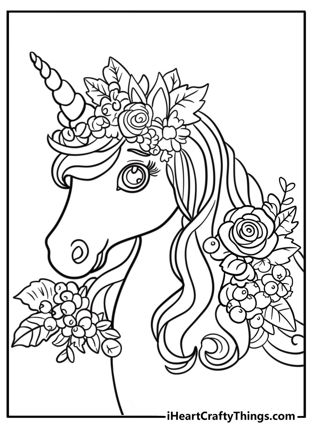 85 Unicorn Coloring Pages Printable PDF Sheets For Free 
