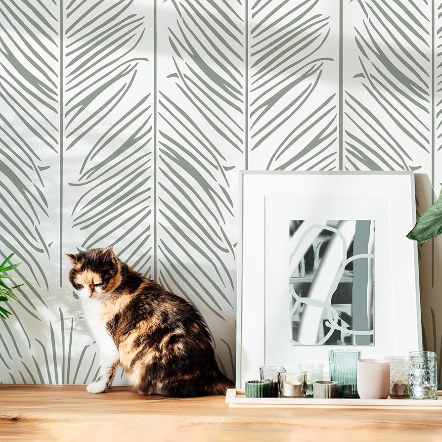 Amazon STENCILIT Palm Leaves Wall Stencils 2 Pack 31x13 In Stencil Modern Wall Stencil For Painting Large Pattern Palm Frond Huge Stencil Leaves Tools Home Improvement Amazon STENCILIT Palm Leaves Wall Stencils 2 Pack 31x13 In Stencil Modern Wall Stencil For Painting Large Pattern Palm Frond Huge Stencil Leaves Tools Home Improvement