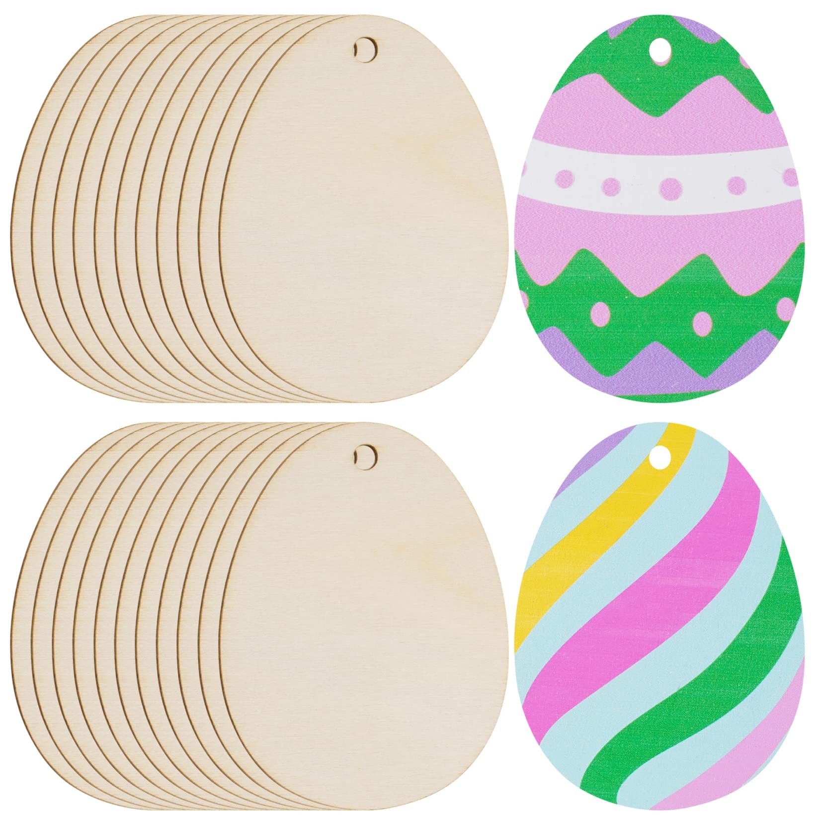 Amazon Yookat 50 Pieces Wooden Cutout Easter Egg Ornaments Egg Wood DIY Crafts Cutouts Unfinished Wood Slices For Painting Crafts And Easter Decorations Amazon Yookat 50 Pieces Wooden Cutout Easter Egg Ornaments Egg Wood DIY Crafts Cutouts Unfinished Wood Slices For Painting Crafts And Easter Decorations