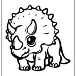 Baby Dinosaur Coloring Pages 100 Free Printables 