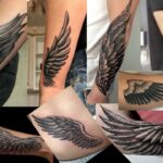 Black Tattoo Angel Wing Tattoo Design Tattoo Design Wing Tattoodesign YouTube