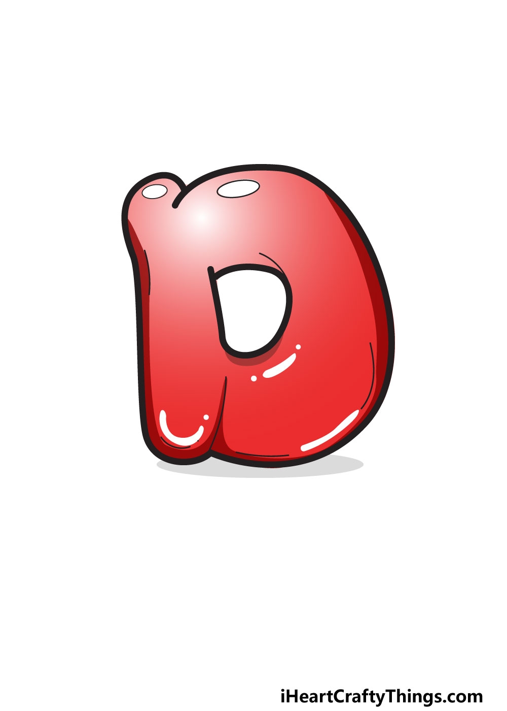 Bubble Letter D Draw Your Own Bubble D In 7 Easy Steps Bubble Letter D Draw Your Own Bubble D In 7 Easy Steps