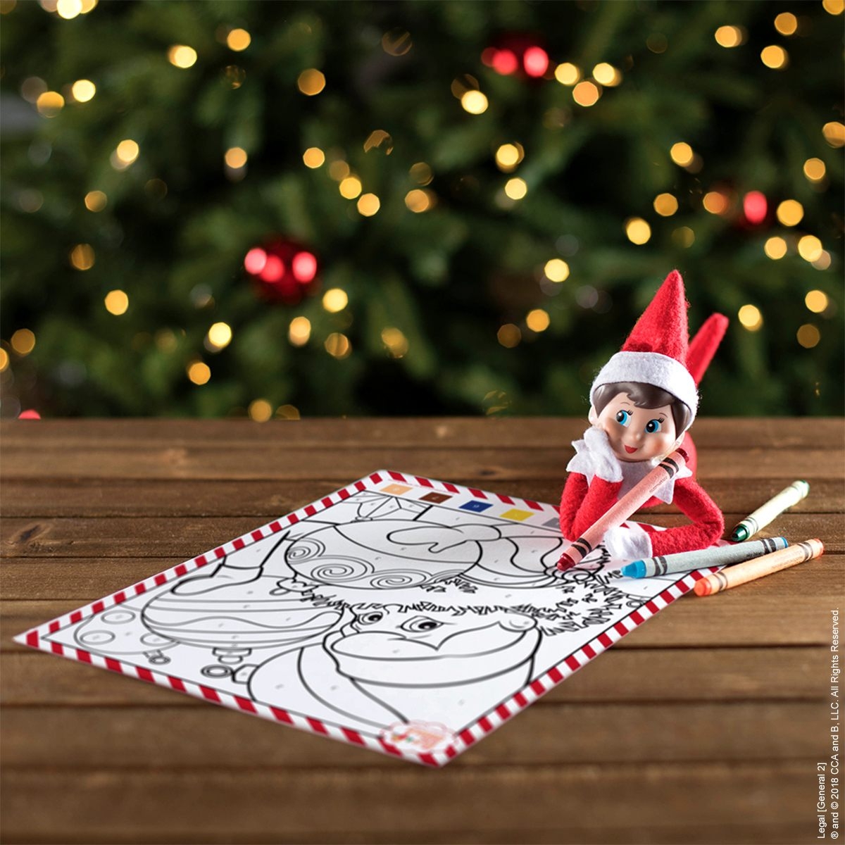 By The Numbers Coloring Fun The Elf On The Shelf