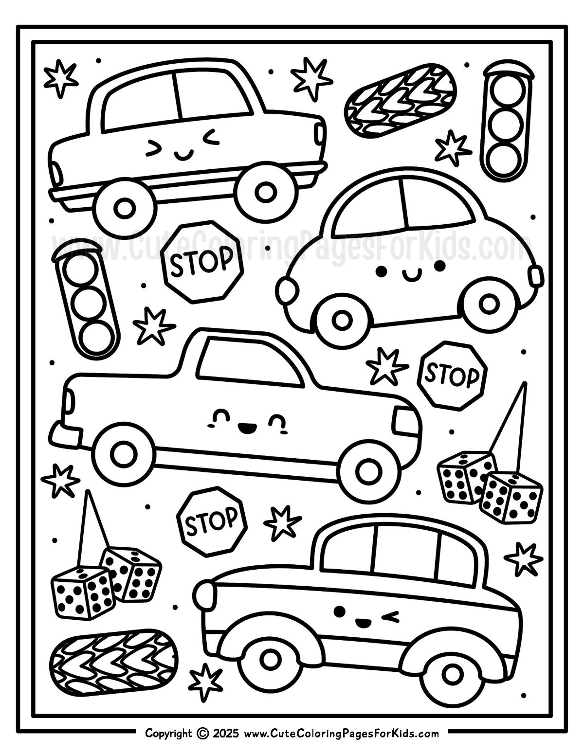 cars coloring pages