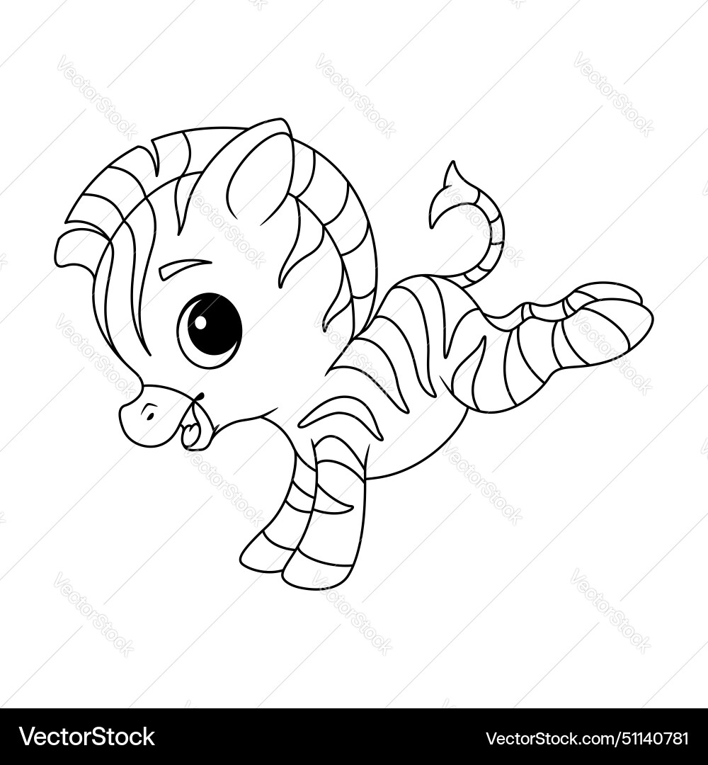 zebra coloring pages
