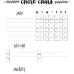 Chore Chart To Build Self Esteem Free Printable Skip To My Lou