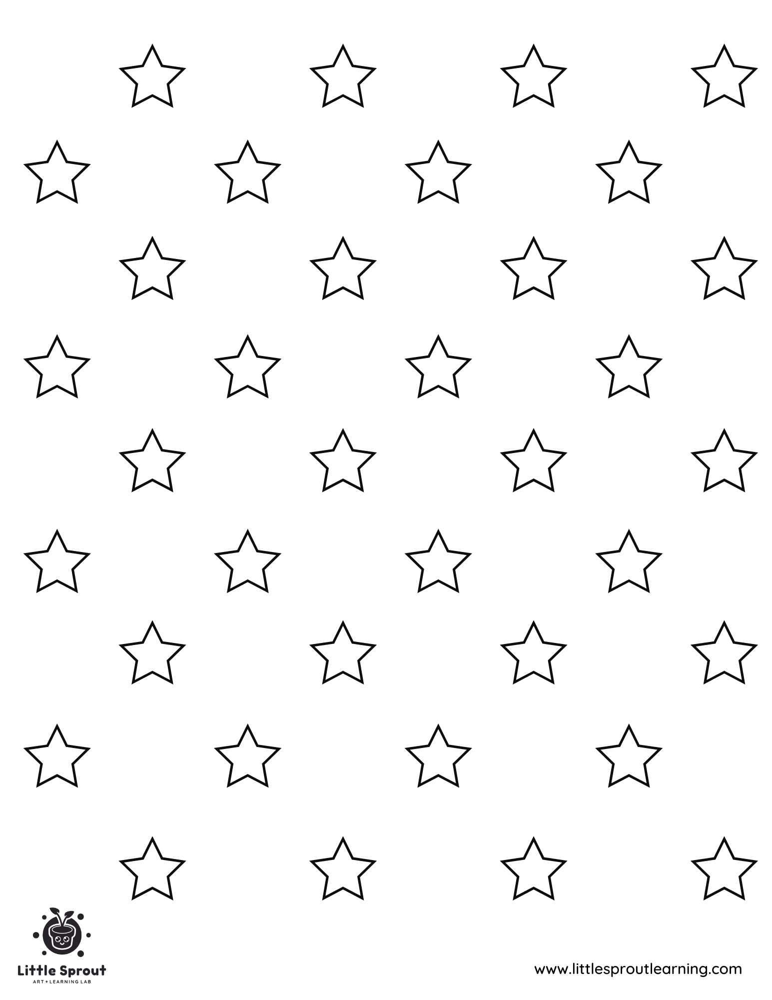 stars coloring pages