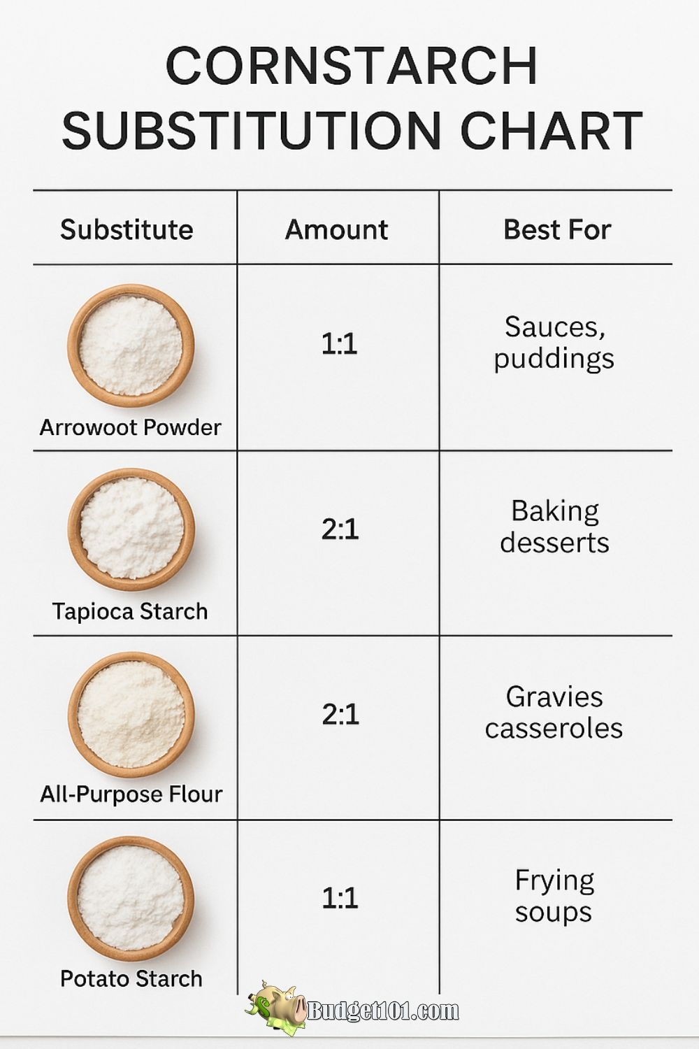 Cornstarch Substitute Guide Best Alternatives For Cooking