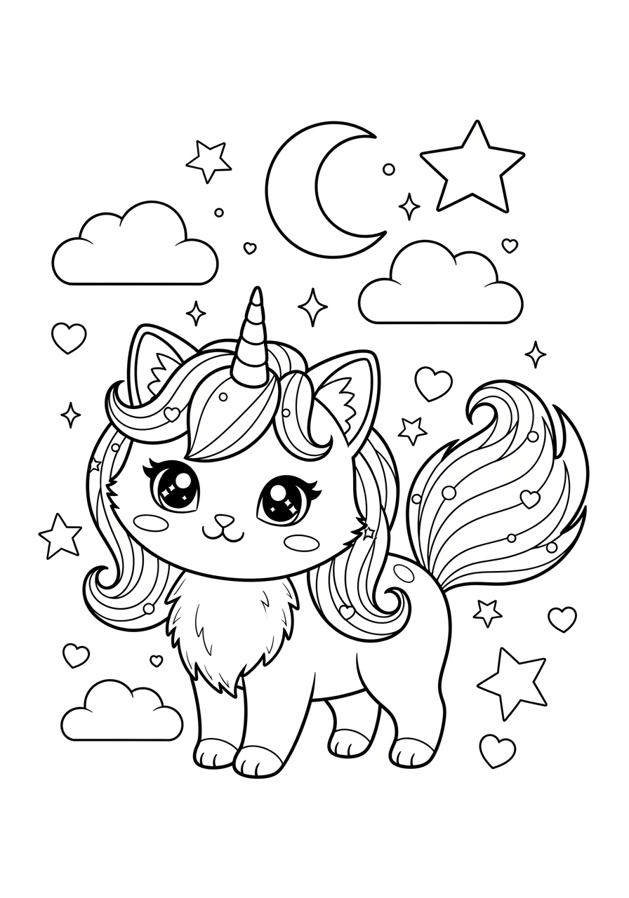 coloring pages of unicorns
