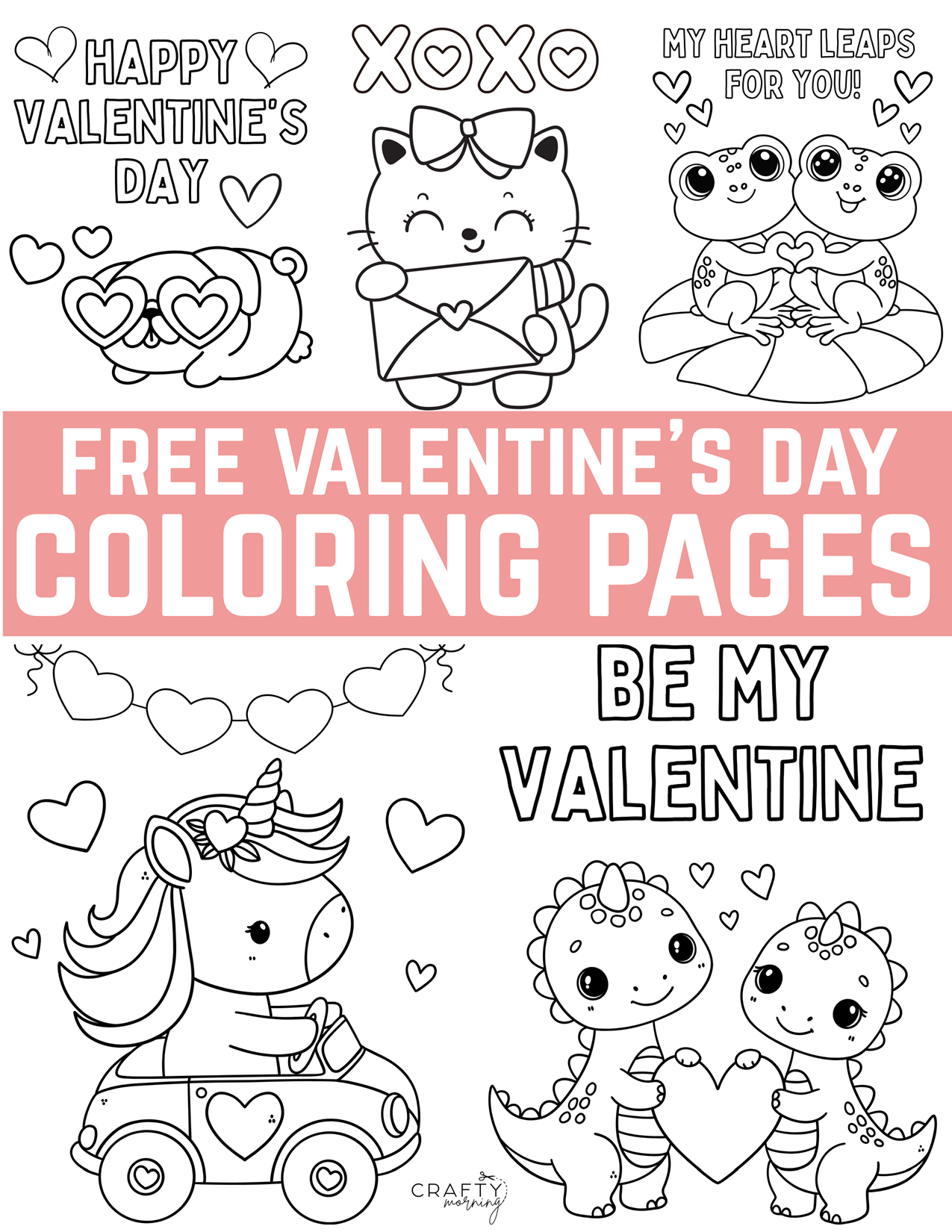 valentine coloring pages for kids