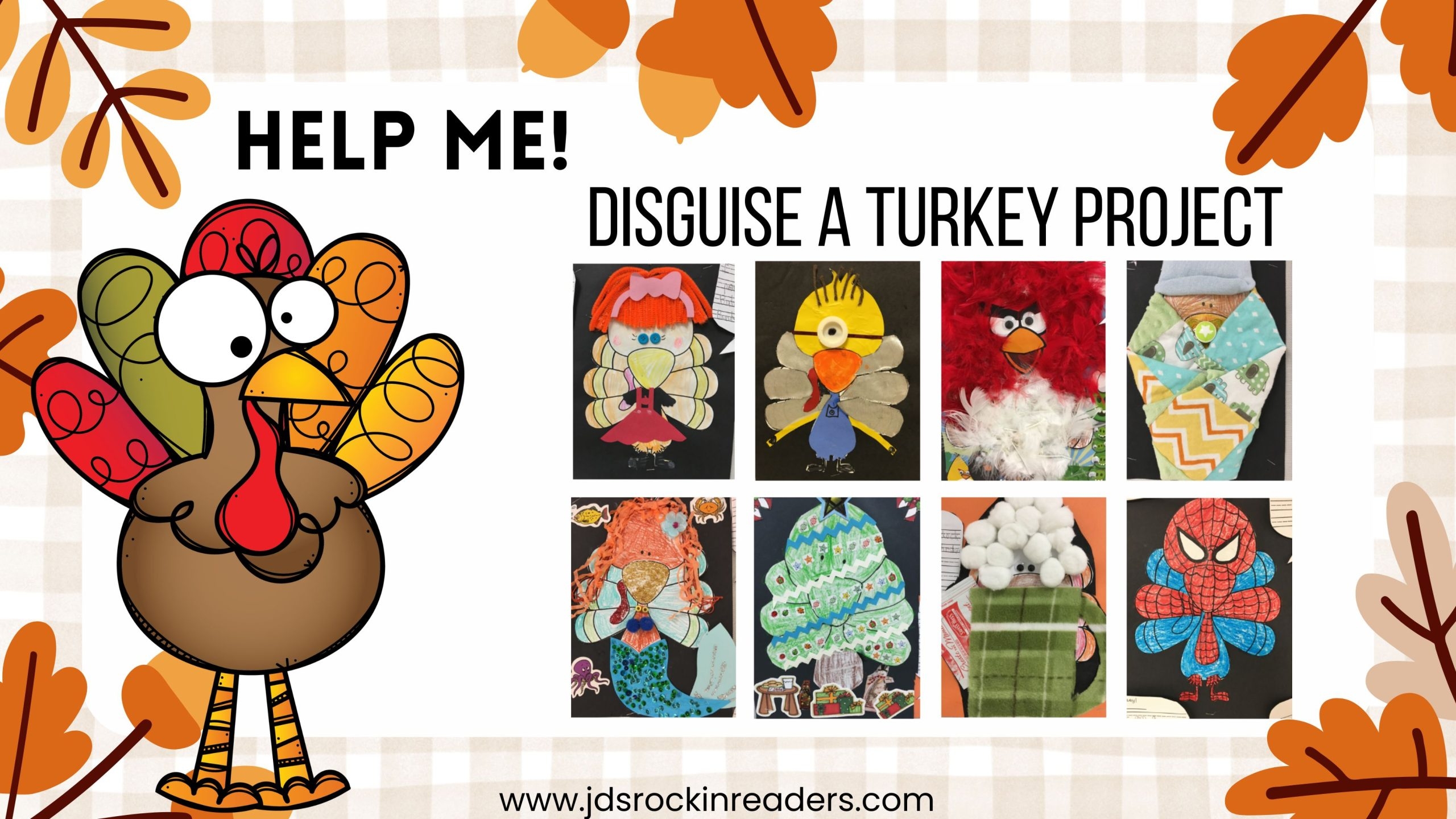 turkey in disguise template printable