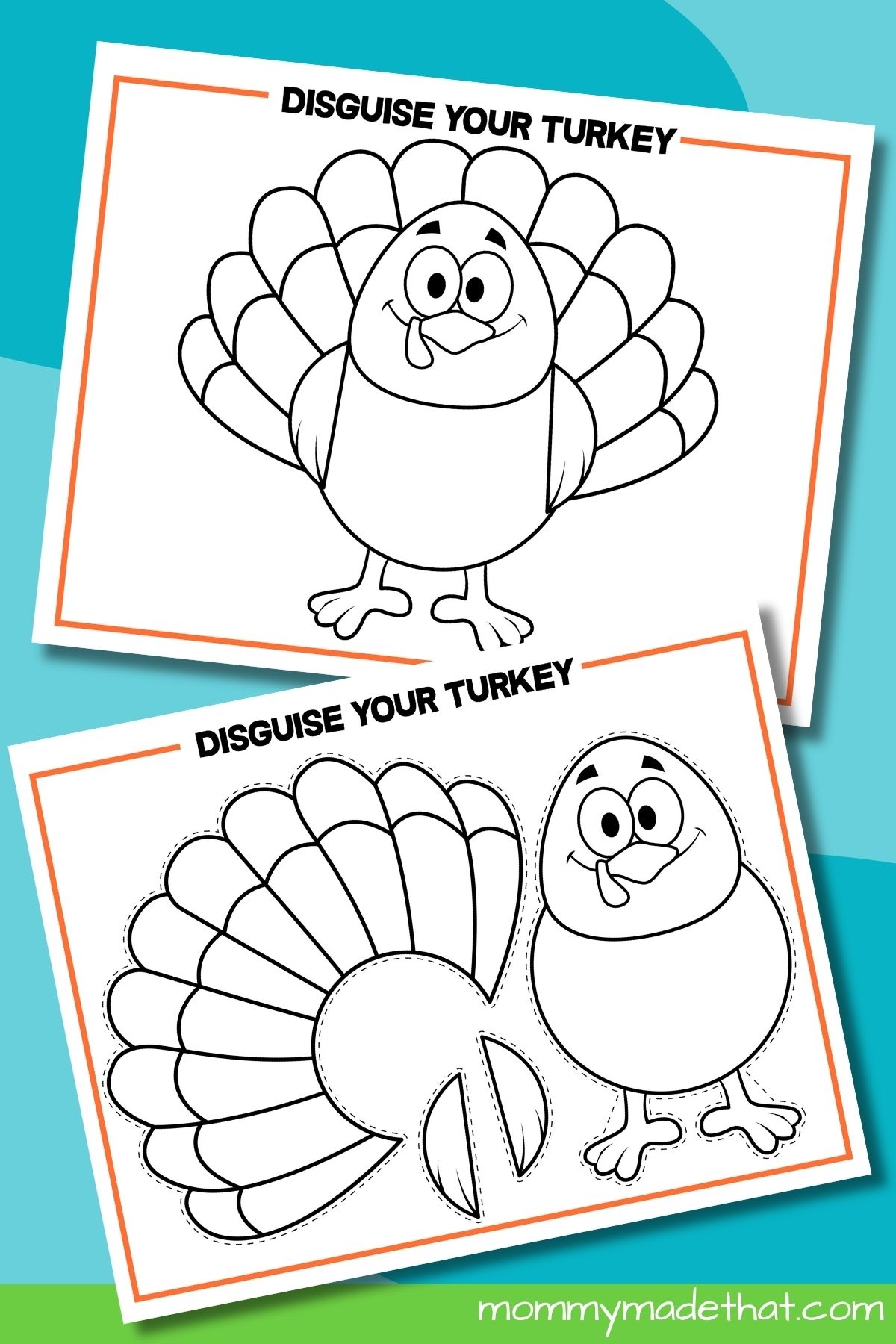 Disguise A Turkey Project Free Printable Templates Ideas 