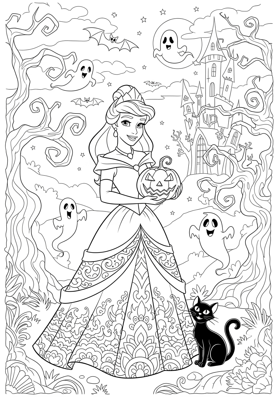princess coloring pages printable pdf