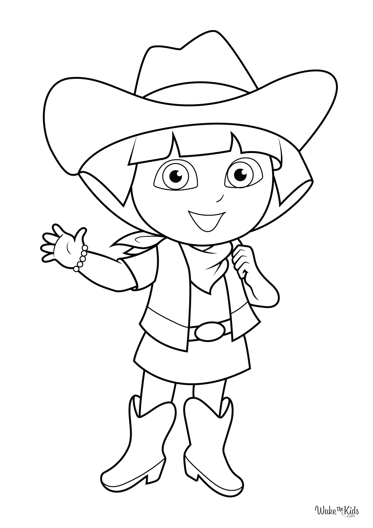 dora printables coloring