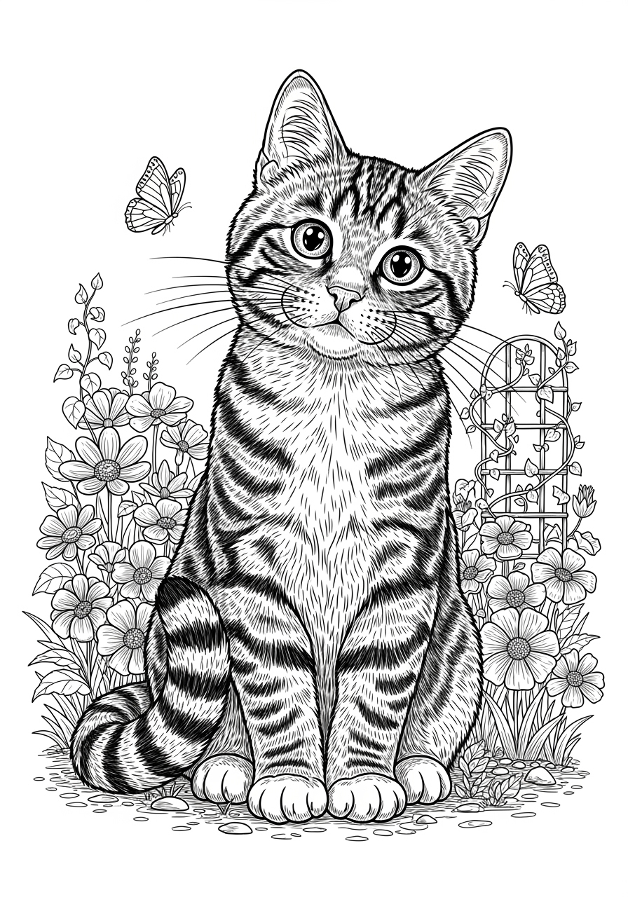 Download Real Cat Coloring Pages For Creative Fun Download Real Cat Coloring Pages For Creative Fun