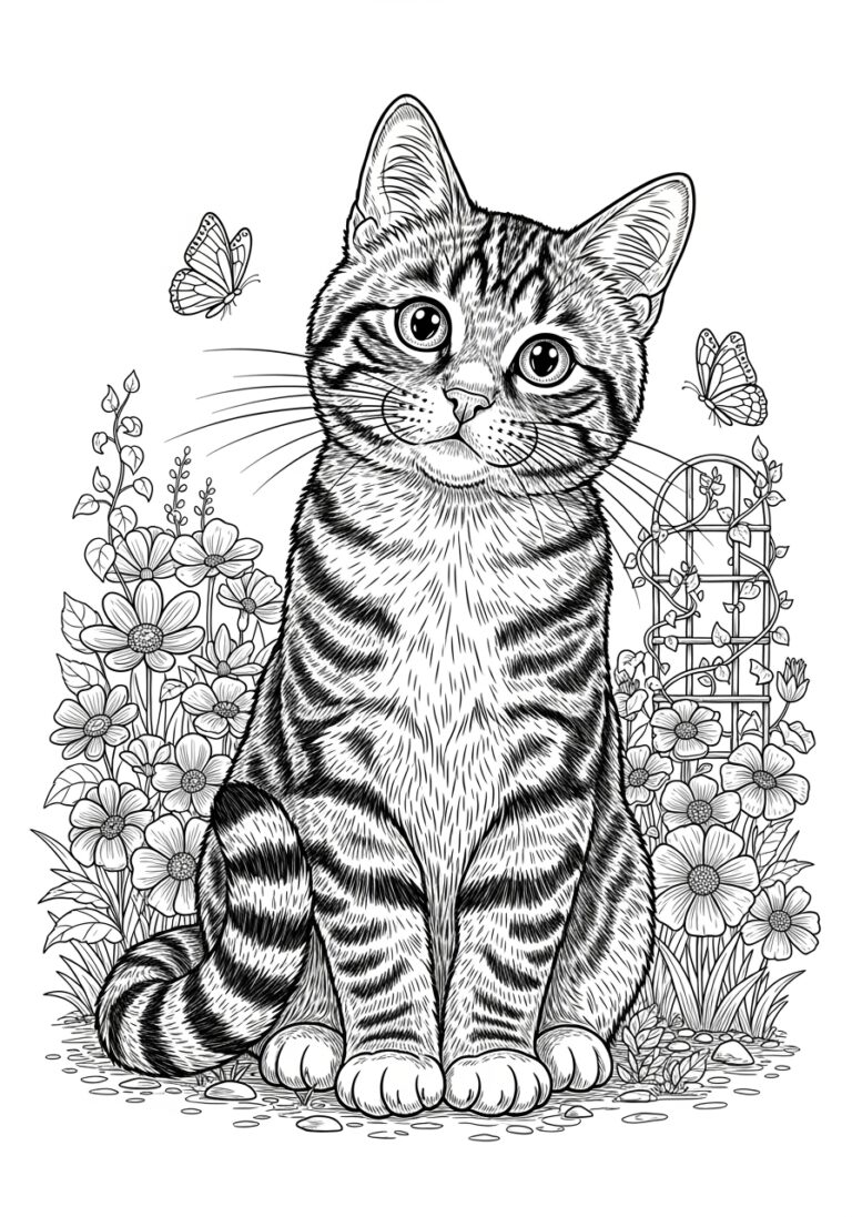Download Real Cat Coloring Pages For Creative Fun Download Real Cat Coloring Pages For Creative Fun
