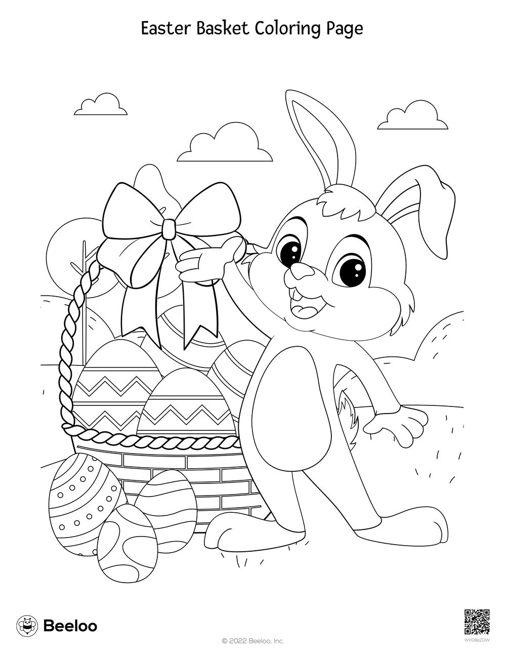 Easter Basket Coloring Page Beeloo Printable Crafts And Activities For Kids Easter Basket Coloring Page Beeloo Printable Crafts And Activities For Kids
