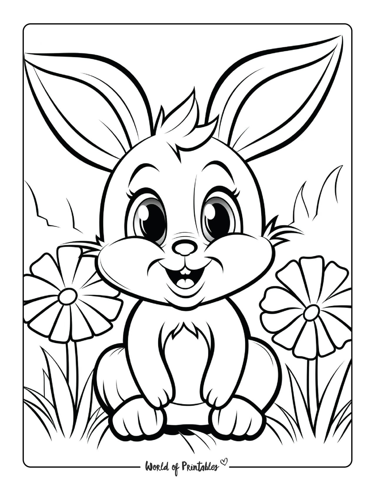 easter pictures to colour