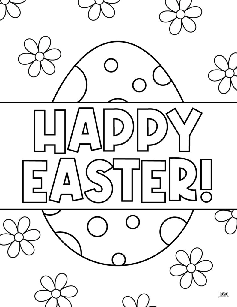 Easter Coloring Pages 51 FREE Printables Printabulls