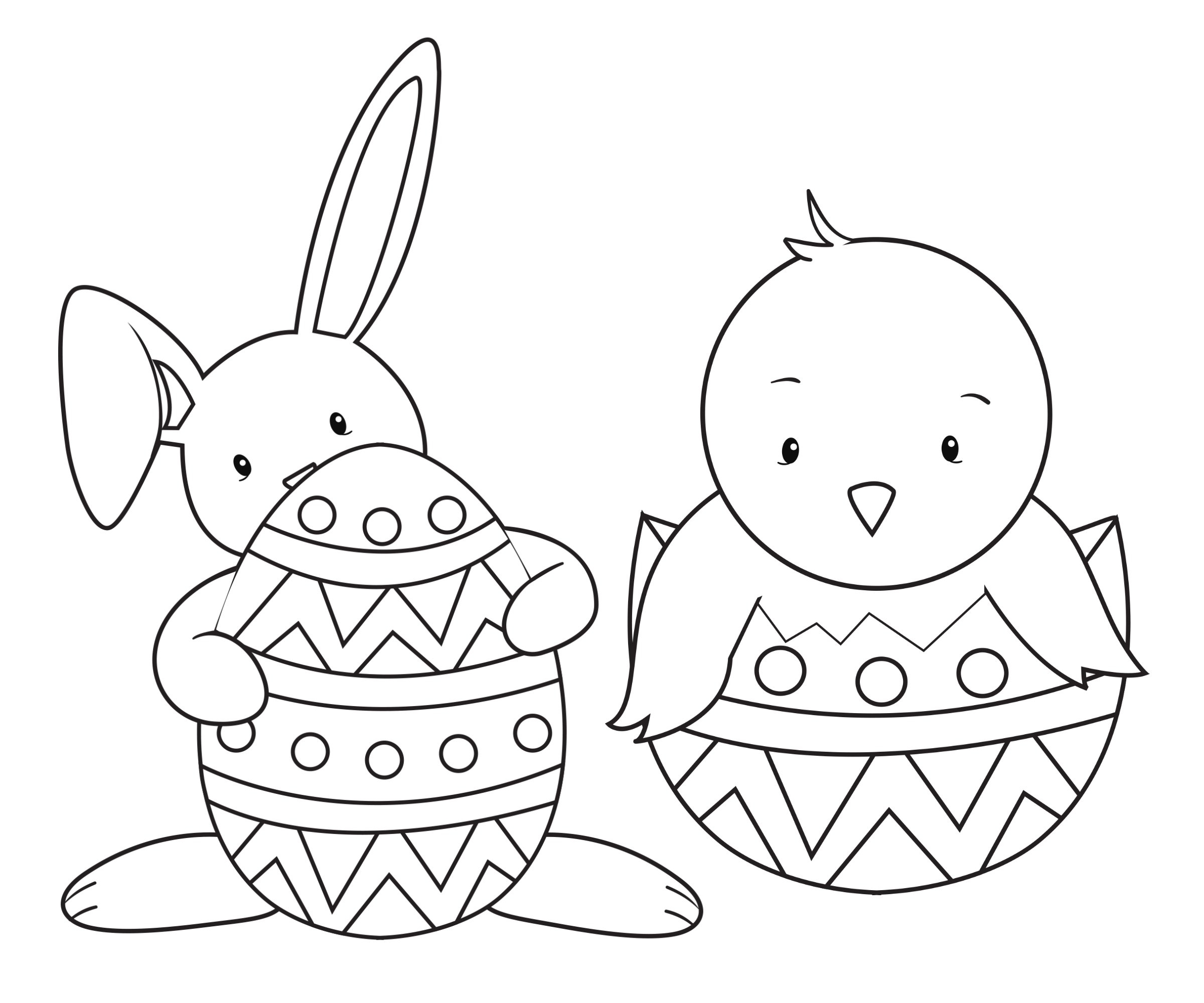 free easter coloring pages