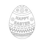 Easter Egg Coloring Page Easter Egg Colouring In Page easter Egg Svg Printable Silhouette Cut Files Cricut Cut Files Svg Files Etsy Denmark
