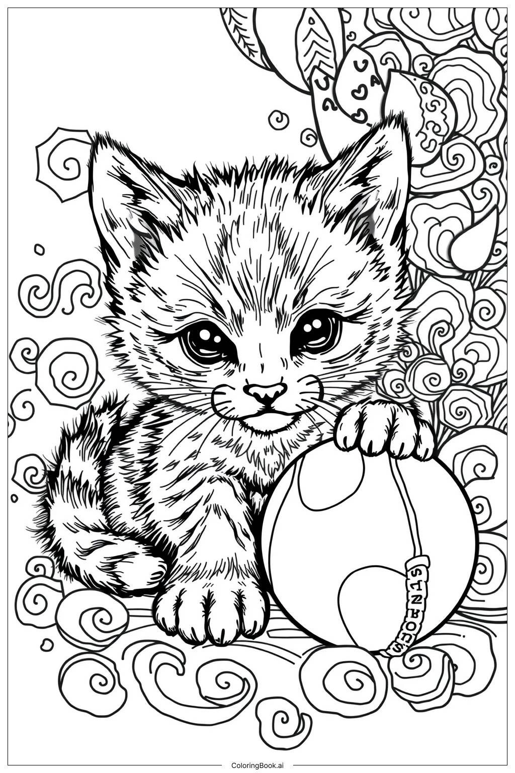 printable kitty coloring pages