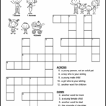 Easy Family Crossword Puzzle Tree Valley Academy