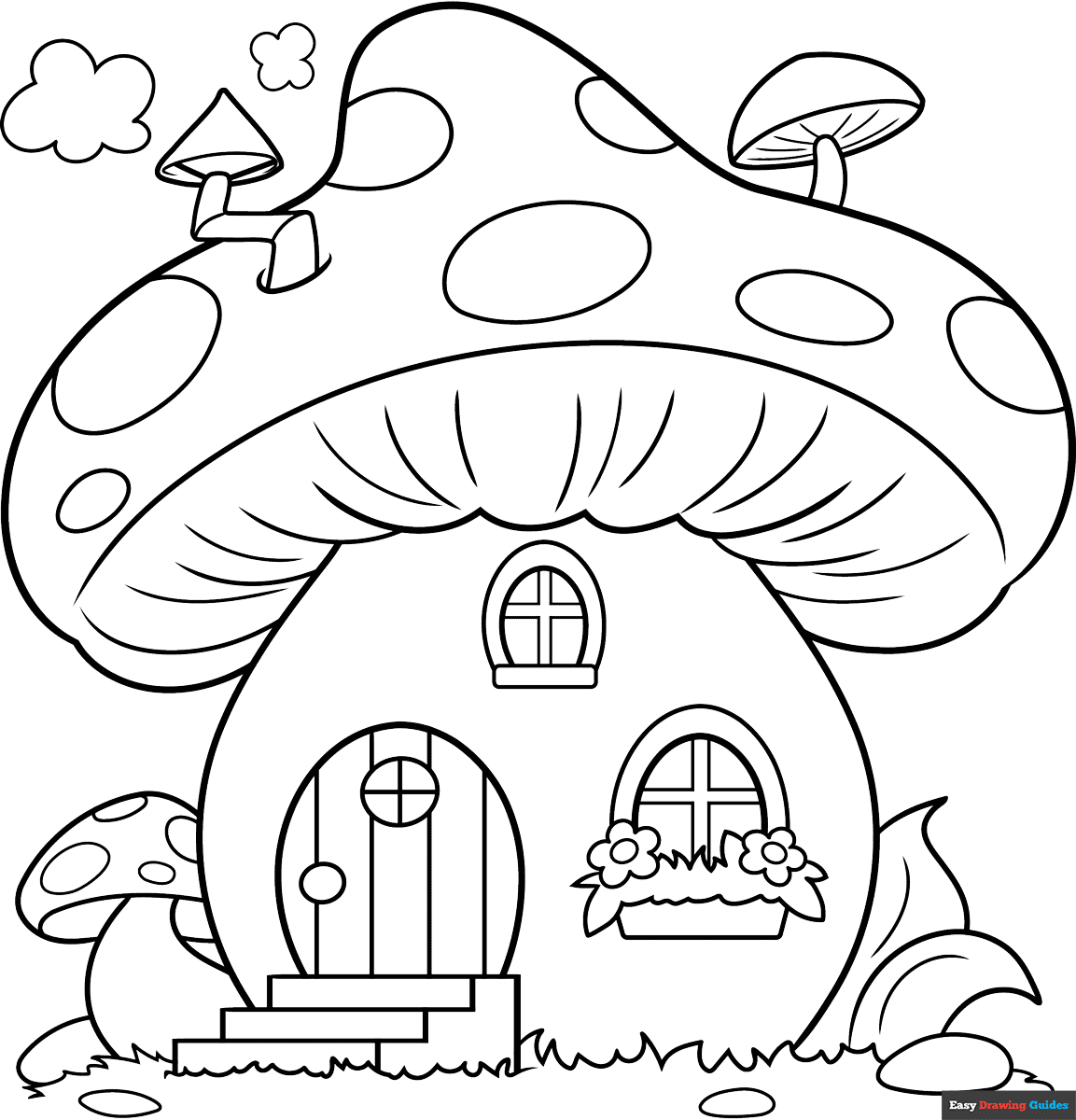 coloring pages house coloring pages house