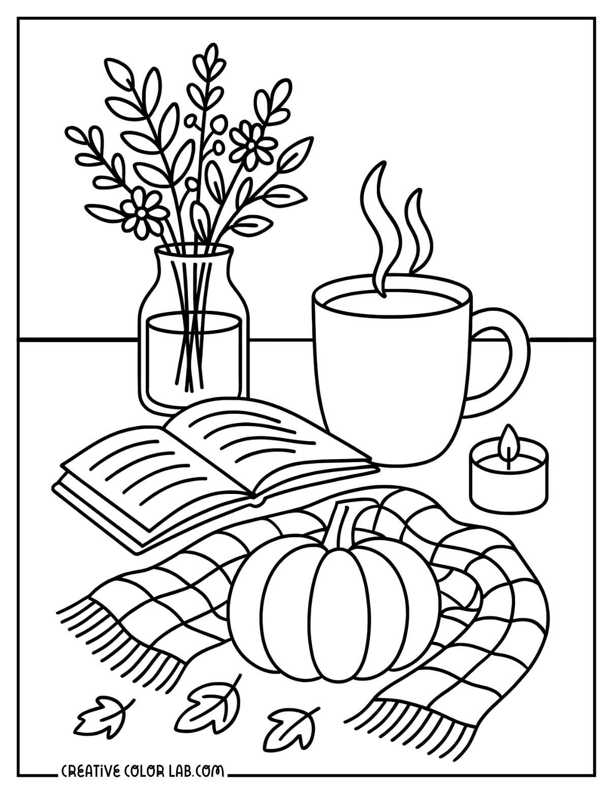 Fall Coloring Pages To Download And Print Fall Coloring Pages To Download And Print