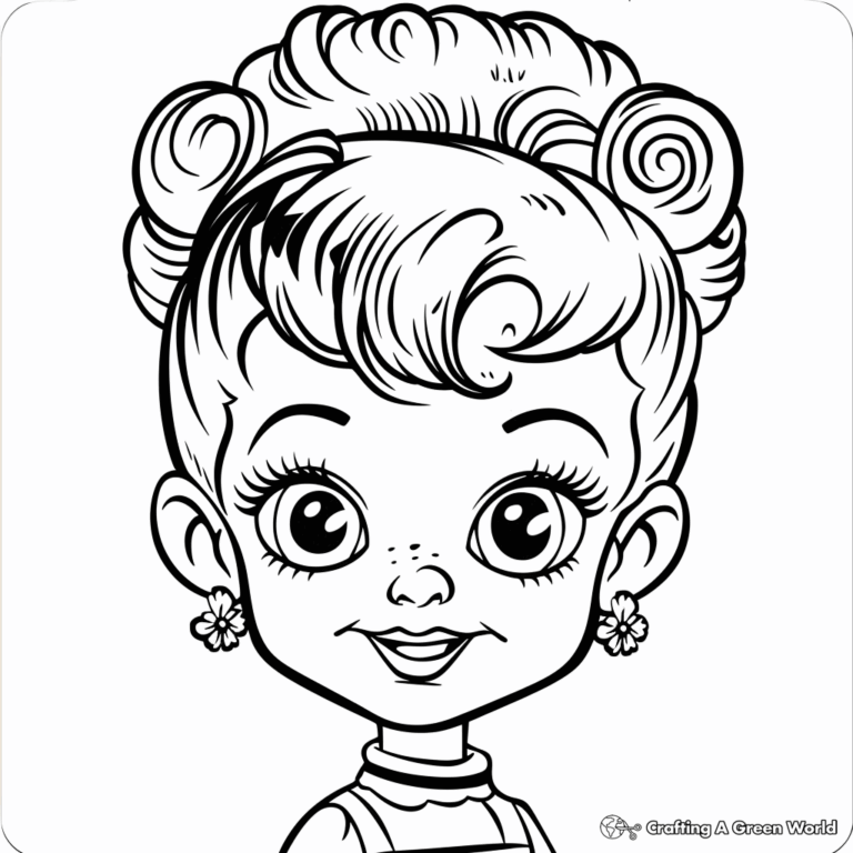 Fancy Nancy Coloring Pages Free Printable 