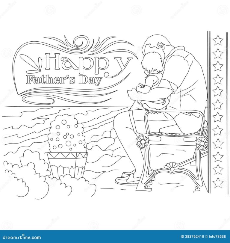 Fathers Day Coloring Page Stock Illustrations 219 Fathers Day Coloring Page Stock Illustrations Vectors Clipart Dreamstime