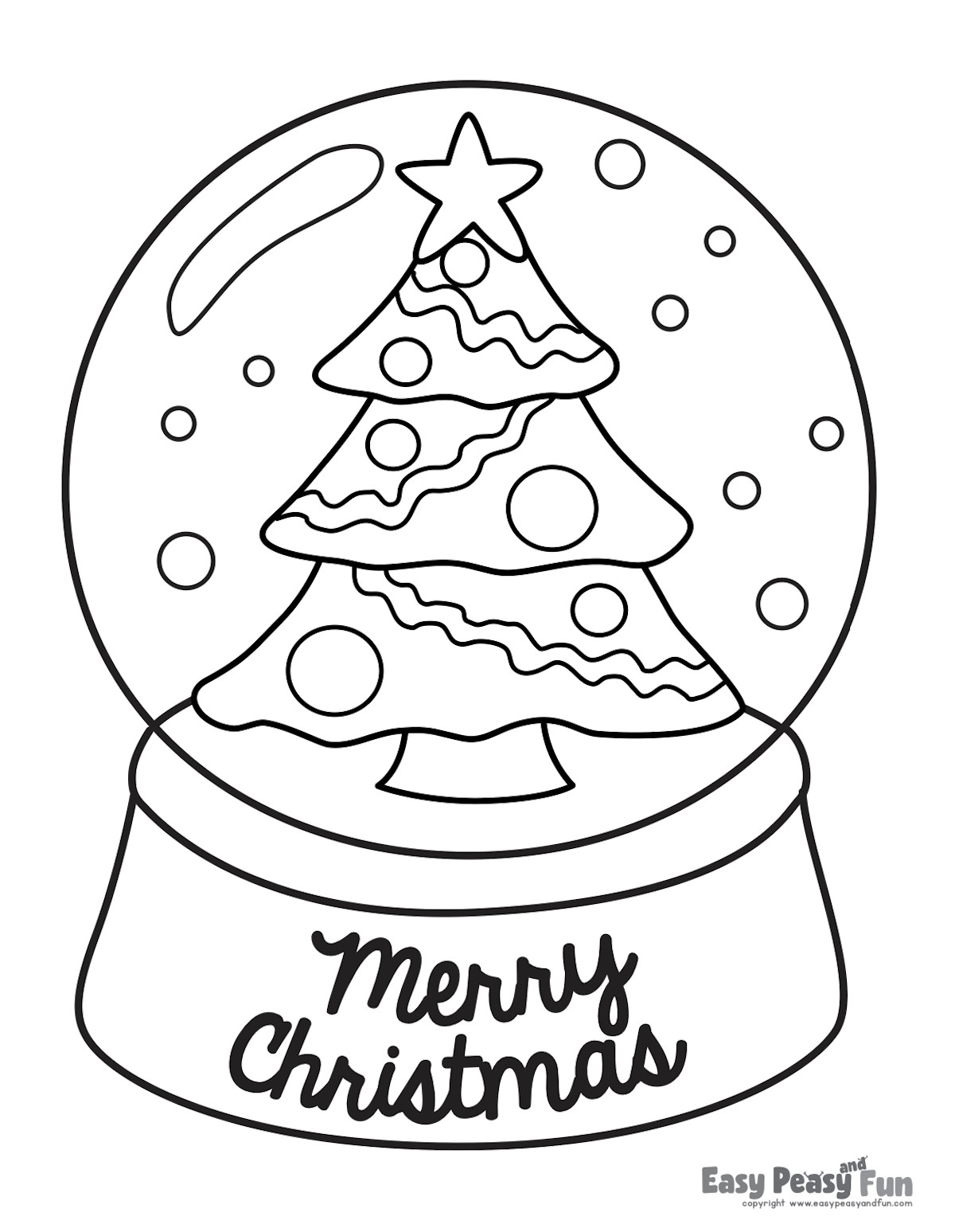 easy christmas coloring pages easy christmas coloring pages