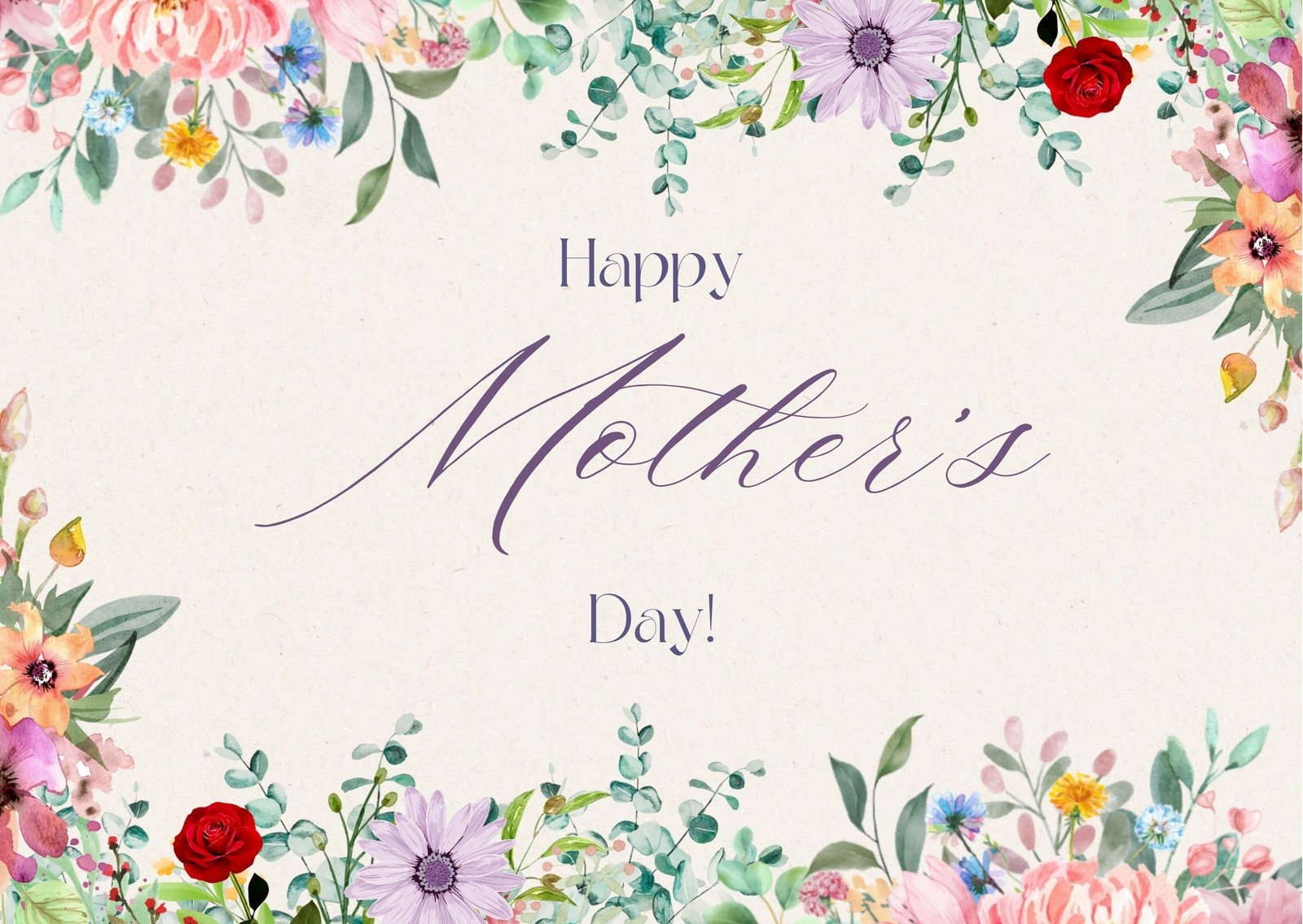 Free Custom Printable Mother s Day Card Templates Canva Free Custom Printable Mother s Day Card Templates Canva