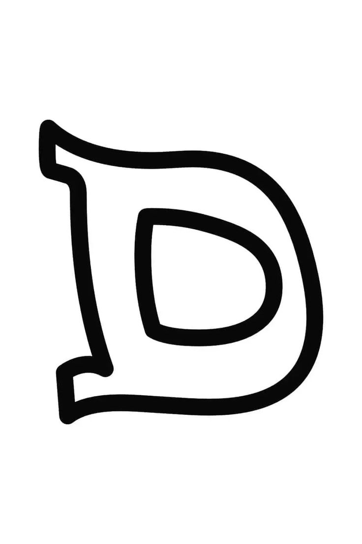 bubble letters for d bubble letters for d