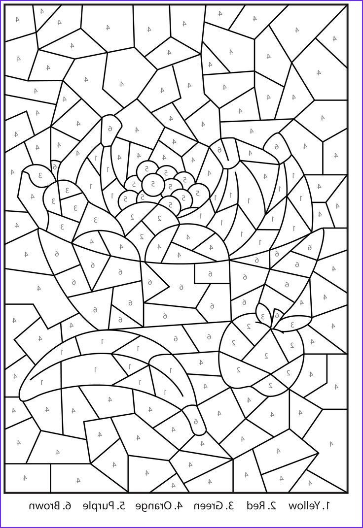 Free Printable Color By Number Coloring Pages For Adults Coloring Pages Mandala Coloring Pages Color By Number Printable