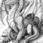 Free Printable Dragon Coloring Pages For Kids Adults Storiespub