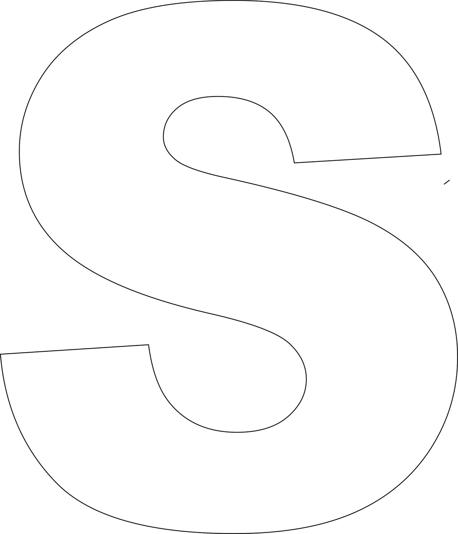 Free Printable Letters Template Uppercase Alphabet Worksheets Library