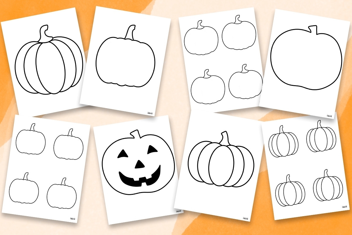 pumpkin templates free printable