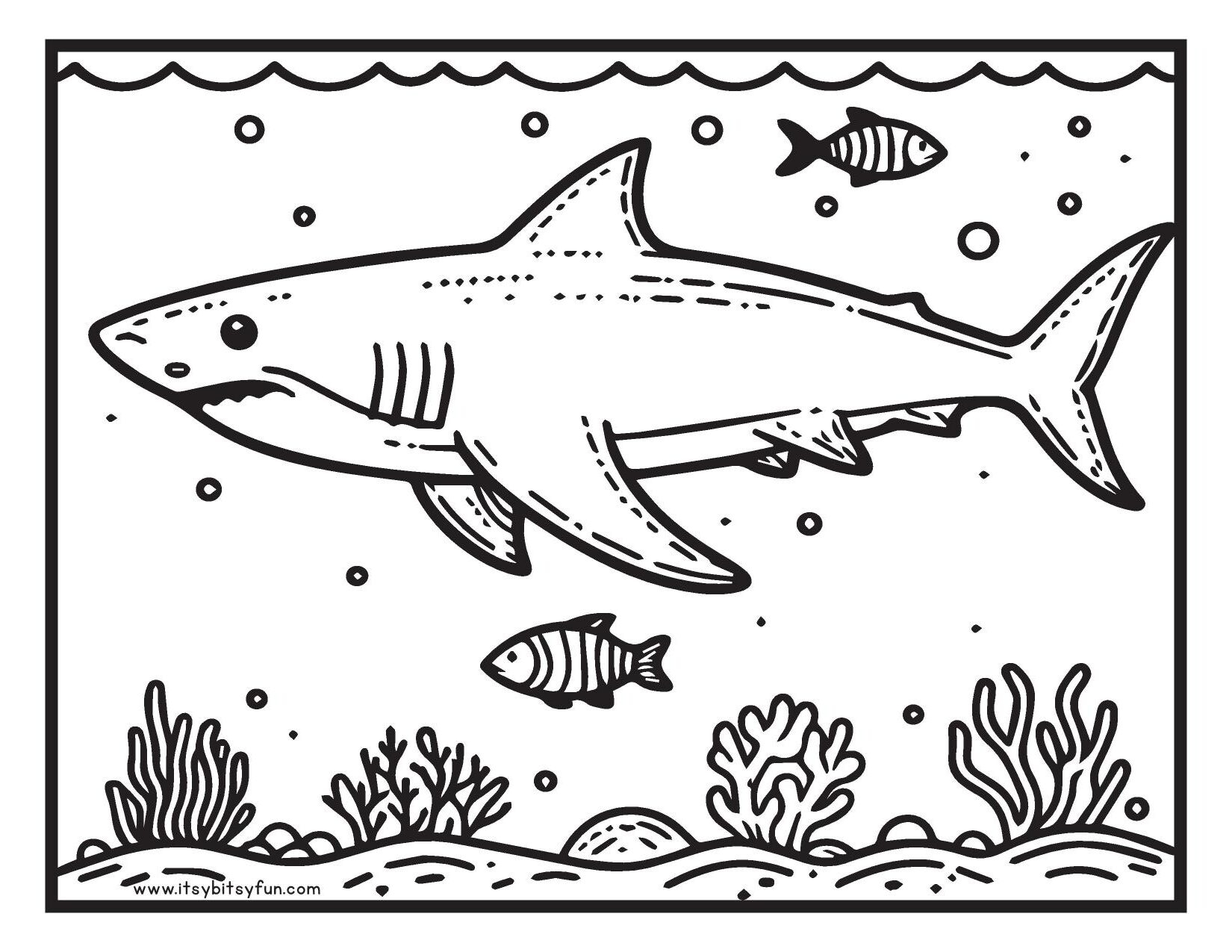 shark coloring pages printable shark coloring pages printable