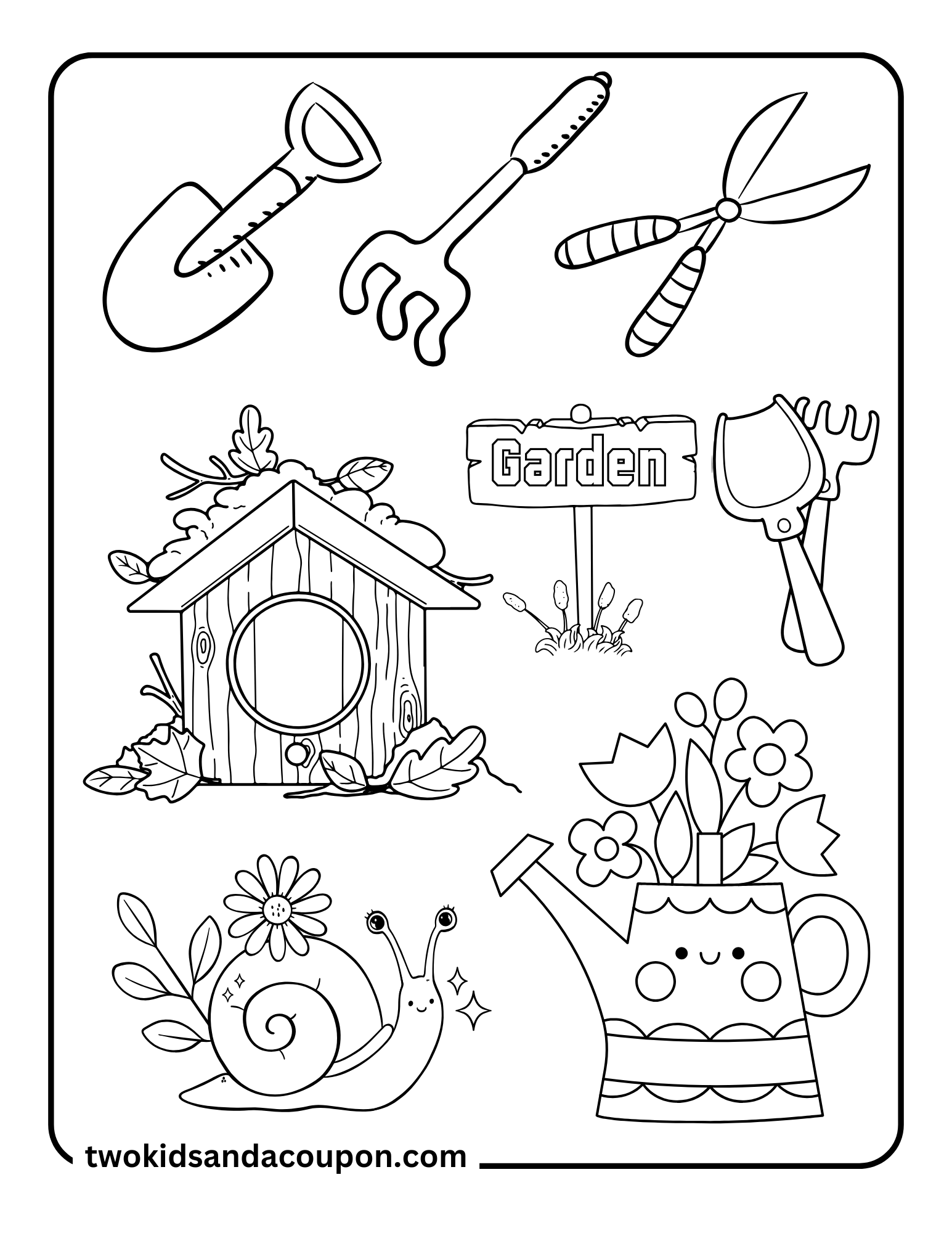Grow Your Creativity With 9 Free Garden Coloring Pages Grow Your Creativity With 9 Free Garden Coloring Pages