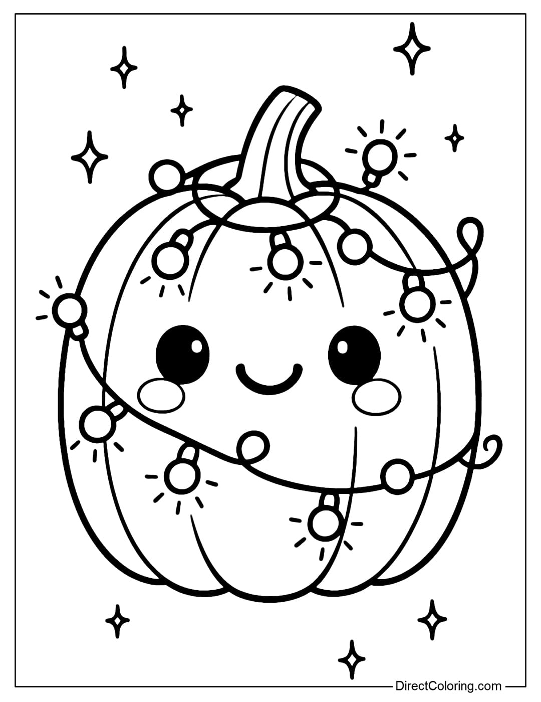 printable pumpkin coloring pages