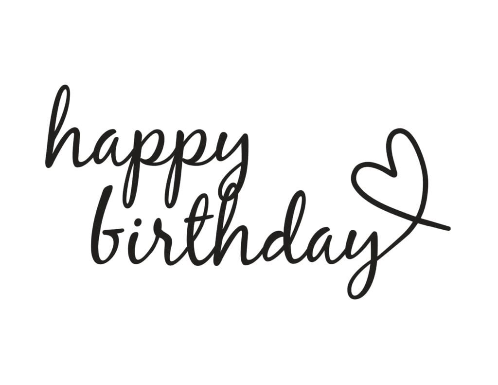 Happy Birthday Calligraphy 3 Free Printables Happy Birthday Calligraphy 3 Free Printables