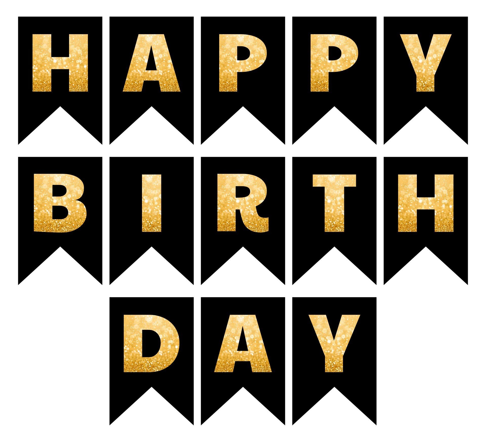 happy birthday with letters happy birthday with letters