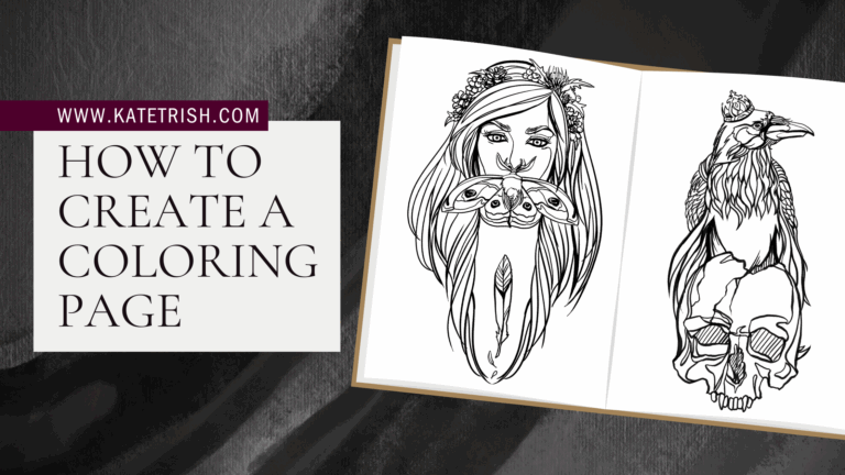 How To Create A Coloring Page Art And Design By Kaitlin Trisciani